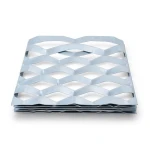 Galvanized Steel Expanded Metal Mesh Thickness 1.5 mm Width 1.22 M Length 1 M