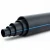 HDPE Polyethylene Pipe  PN 15.6 Bar [PE 100] OD 180 mm  SDR 9  Color Black with Blue Stripes | Almona Factory