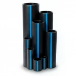 مواسير HDPE سابكو PE 100 ضغط 16 بار قطر خارجي 225 مم سمك 20.5 مم لون اسود
