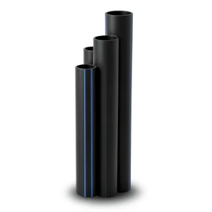 مواسير HDPE نسبة الابعاد القياسية 26 قطر خارجي 450 مم سمك 17.2 مم لون اسود