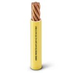 240mm2 Single Electrical Wire 450/750V, Stranded Copper, Heat Resistant PVC Yellow | Al Fanar