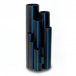 Sappco HDPE Pipes PE 100 Pressure 16 Bar Outside Diameter 630 mm Thickness 57.2 mm Black Color