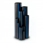 Sappco HDPE Pipes PE 100 Pressure 16 Bar Outside Diameter 630 mm Thickness 57.2 mm Black Color