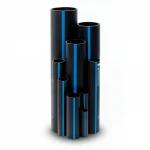 Sappco HDPE Pipe DR 21 PN 6.9 Bar Size (OD) 200 mm Thickness 9.5 mm Black Color