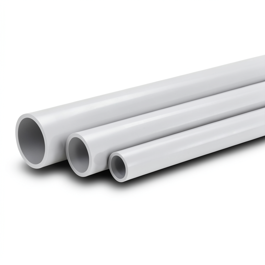 أنابيب UPVC جدول 80 مقاس ½ إنش سمك 3.73 مم لون رمادي فاتح | Jasco