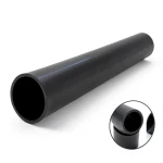 HDPE Pipes SDR 26 Outside Diameter 160 mm Thickness 6.2 mm Black