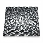 Hot Rolled (Black) Steel Expanded Metal Mesh  [Mazyoon] Thickness 1.8 mm Width 2.44  meter Length 1 meter | Bait Al Tatawor Company