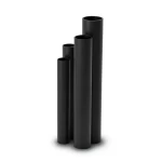 HDPE Pipes SDR 26 Outside Diameter 250 mm Thickness 9.6 mm Black