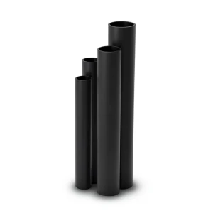 مواسير HDPE SDR 26 قطر خارجي 250 مم سمك 9.6 مم لون أسود