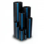 Sappco HDPE Pipe DR 17 PN 8.6 Bar Size (OD) 200 mm Thickness 11.8 mm Black Color