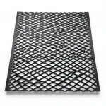 Hot Rolled (Black) Steel Expanded Metal Mesh  [Mazyoon] Thickness 1.7 mm Width 2.44  meter Length 7 meter | Bait Al Tatawor Company