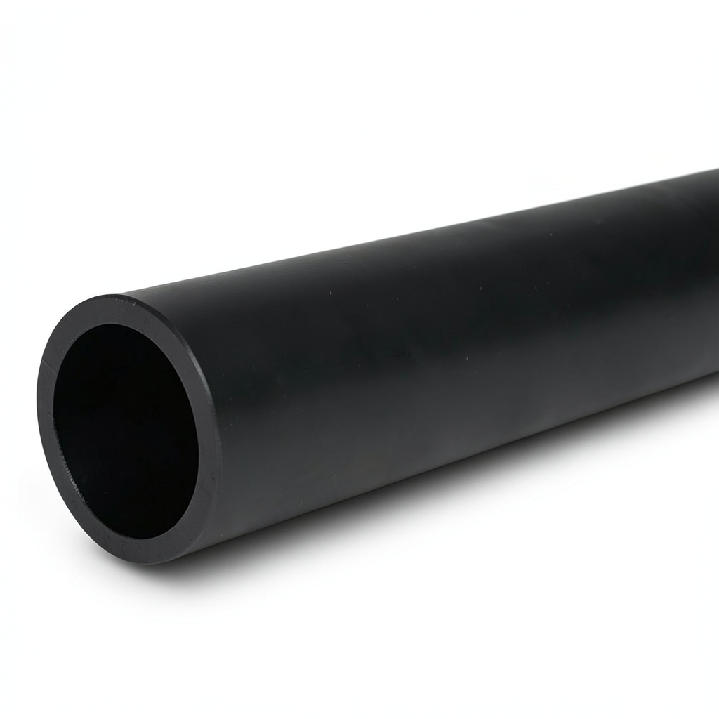 مواسير HDPE ضغط 6.2 بار PE 63 قطر 180 مم SDR 13.6 أسود
