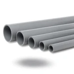 UPVC Pipes Nominal Pressure 2 Bar Outside Diameter 110 mm Thickness 1.8 mm Gray