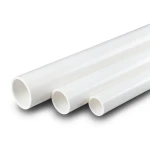 أنابيب UPVC مقاس 3 إنش سمك 2.74 مم SDR 32.5 لون أبيض