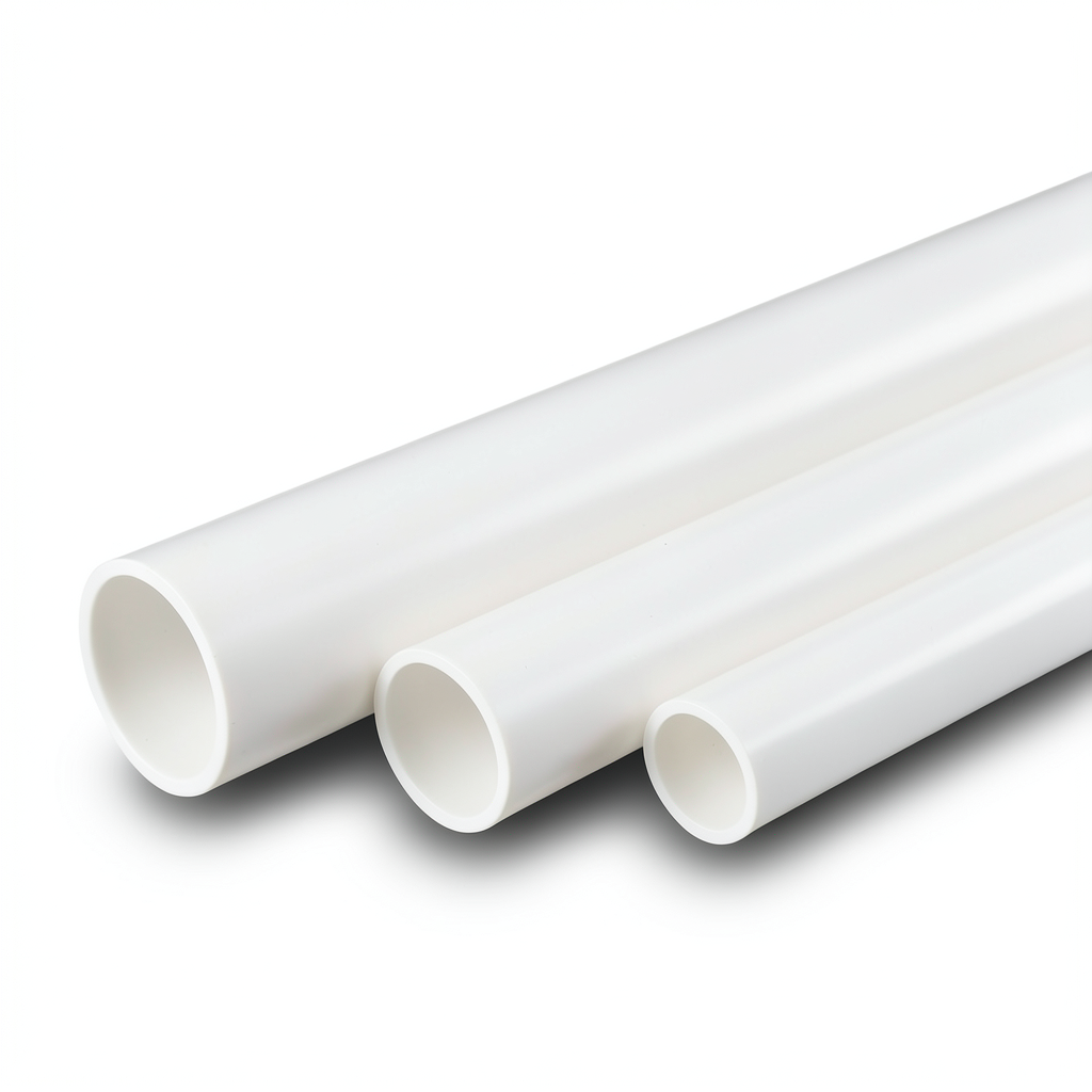 أنابيب UPVC مقاس 3 إنش سمك 2.74 مم SDR 32.5 لون أبيض