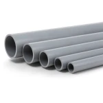 UPVC Pipes Nominal Pressure 4 Bar Outside Diameter 90 mm Thickness 1.8 mm Gray