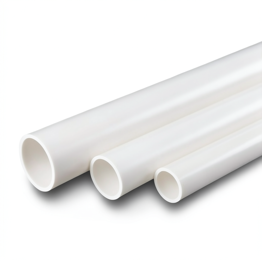 UPVC Pipes Thickness 1.57 mm SDR 17 Size 0.75 Inch White