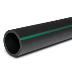 HDPE Plastic Pipe PN 6.2 Bar PE 63, 315 mm Diameter, SDR 13.6, Black
