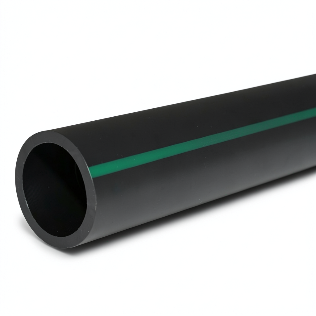أنابيب بلاستيك HDPE ضغط 6.2 بار PE 63، قطر خارجي 315 مم، SDR 13.6، أسود