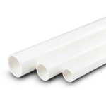 أنابيب UPVC سمك 3.12 مم SDR 32.5 مقاس 3.5 إنش لون أبيض