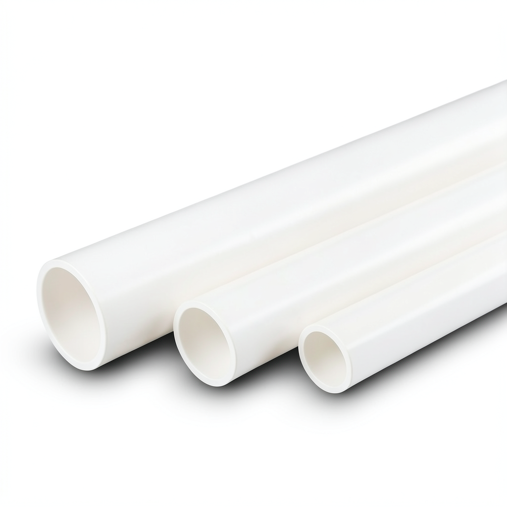 UPVC Pipes 3.12 mm Thickness SDR 32.5 Size 3.5 Inch White