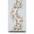 Dutch floral wall Covering, size 10 m x 0.53 m, light gray color, model 17791   