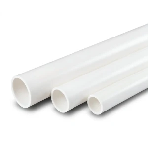 أنابيب UPVC سمك 2.49 مم SDR 17 مقاس 1.25 إنش لون أبيض