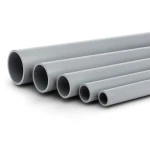 UPVC Pipes Nominal Pressure 4 Bar Outside Diameter 200 mm Thickness 4 mm Gray