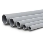 UPVC Pipes Nominal Pressure 4 Bar Outside Diameter 250 mm Thickness 4.9 mm Gray