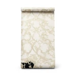 Classic Wallpaper Length 10m, Width 0.70m, Light Beige Color, Model rc16071