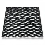 Hot Rolled (Black) Steel Expanded Metal Mesh  [Mazyoon] Thickness 2 mm Width 2.44  meter Length 6 meter | Bait Al Tatawor Company