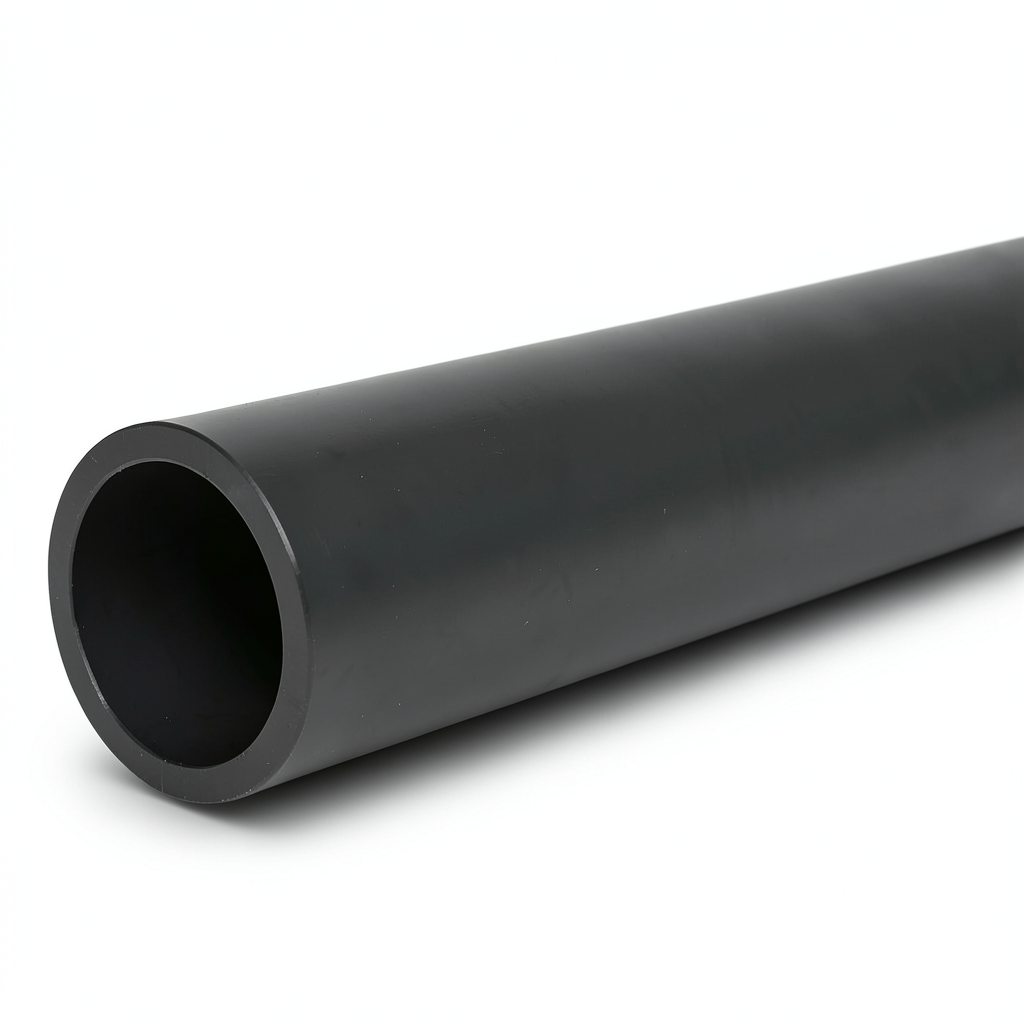 أنابيب بلاستيك HDPE ضغط 6.2 بار PE 63، قطر خارجي 315 مم، SDR 13.6، أسود