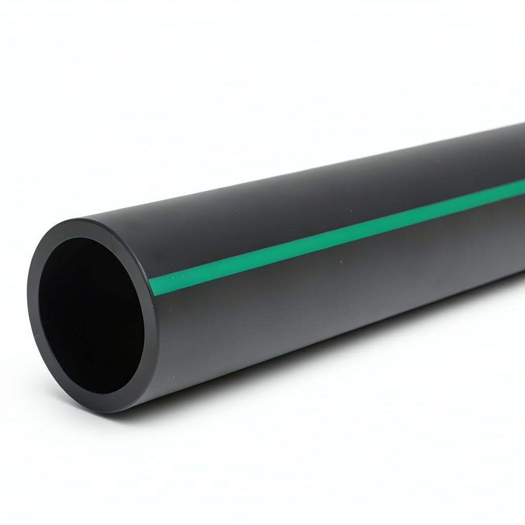 HDPE Polyethylene Plastic Pipe 6.2 Bar Pressure PE 63 Outer Diameter 355 mm SDR 13.6 Black