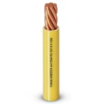 185mm2 Single Electric Wire 450/750V, Stranded Copper, Heat Resistant PVC Insulated, Yellow | Al Fanar