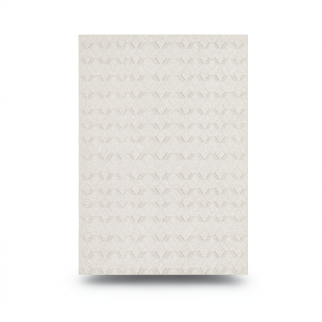 Italian Geometric Wall Covering 10m x 0.70m Light Beige, Model Z76011