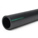 HDPE Pipe Nominal Pressure 9.8 Bar PE 63 Outside Diameter 180 mm SDR 9 Black