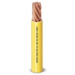 240mm2 Single Electrical Wire 450/750V, Stranded Copper, Heat Resistant PVC Yellow | Al Fanar