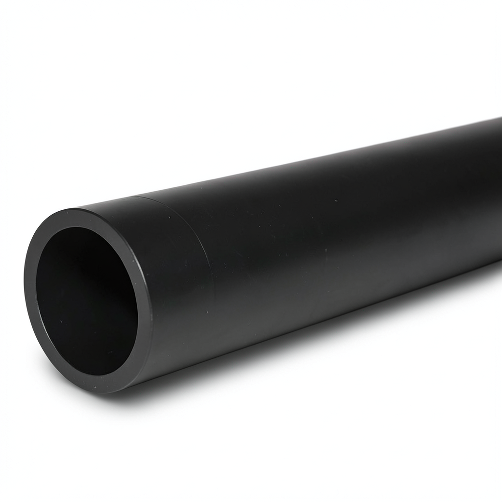 HDPE Polyethylene Pipe Nominal Pressure 9.8 Bar PE 63 OD 225 mm SDR 9 Black
