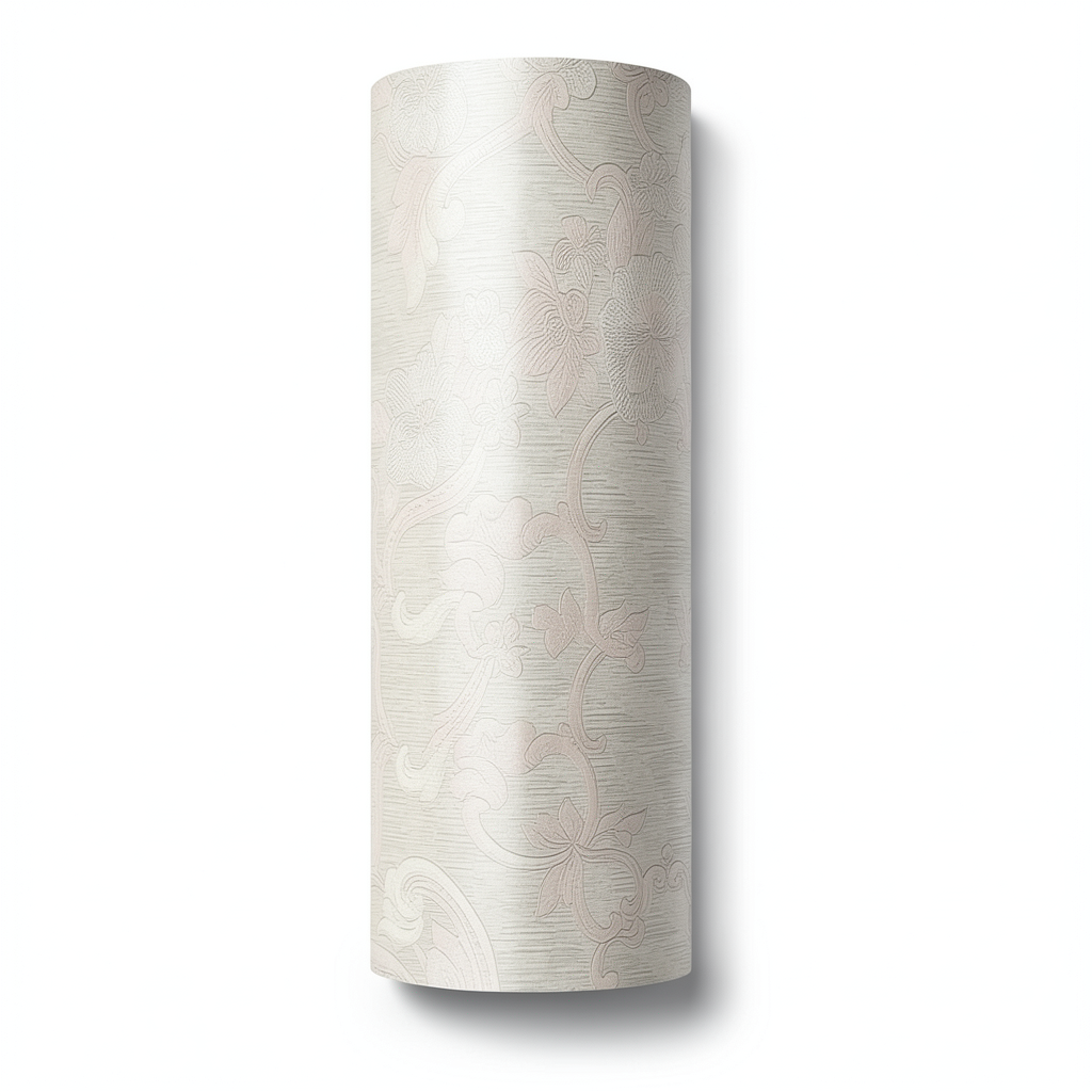 Classic Wallpaper Length 10m, Width 0.70m, Light Beige Color, Model rc16077