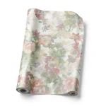 Italian Wallpaper Floral Design 10m x 1.06m Multi-colored
