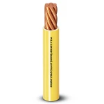 400mm² Stranded Copper Wire 450/750V, Heat Resistant PVC Insulated, Yellow | Al Fanar