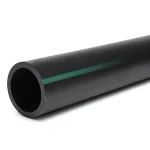 مواسير HDPE ضغط 9.8 بار PE 63 قطر خارجي 450 مم SDR 9 لون أسود