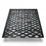 Hot Rolled (Black) Steel Expanded Metal Mesh  [Mazyoon] Thickness 2 mm Width 2.44  meter Length 7 meter | Bait Al Tatawor Company