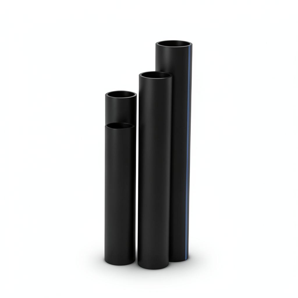 مواسير HDPE SDR 11 قطر خارجي 25 مم سمك 2.3 مم لون أسود