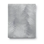 Italian Leaf Patterned Wall Covering 10m x 0.73m Gray, Model 45102