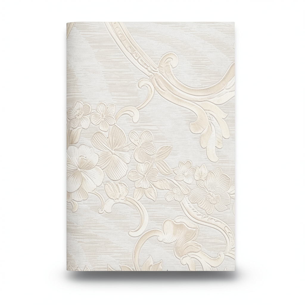 Italian Wallpaper Classic Design Light Beige, Size 10mx0.70m, Model rc16060