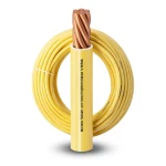 185mm2 Single Electric Wire 450/750V, Stranded Copper, Heat Resistant PVC Insulated, Yellow | Al Fanar