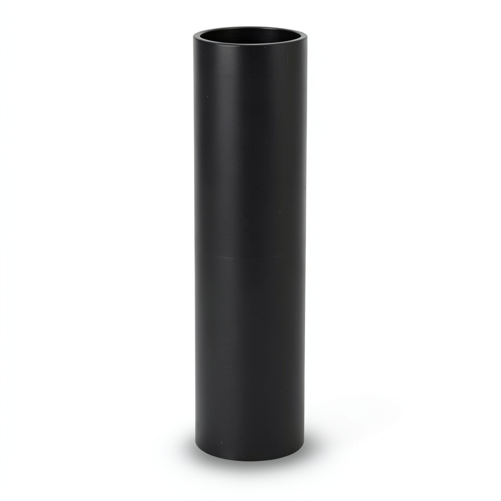 مواسير HDPE SDR 11 قطر خارجي 140 مم سمك 12.7 مم لون أسود