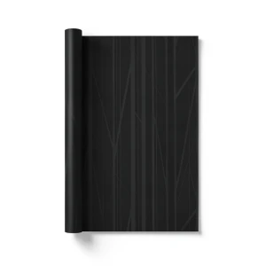Dutch Modern Wall Covering Size 10m x 0.53m, Black Color, Model 218481
