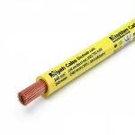 Riyadh 240 mm Single Electrical Wire, 450/750 volts, Stranded Copper, PVC Insulation, Yellow Color 